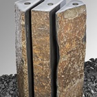 Fontäne 3-fach Basalt