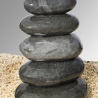 Fontäne Basalt 5 Pebbles