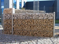 Gabione Doppelpfosten
