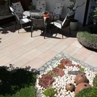 Bodenplatte Sahara Beige