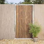 Sahara Beige Sichtschutzwand